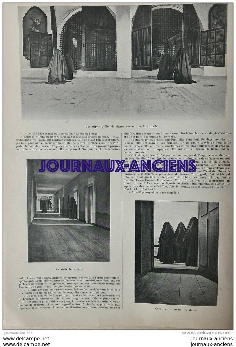 1904 LA CARMÉLITE - AFFAIRE DAUTRICHE - PORT ARTHUR - INCIDENT ANGLO RUSSE - ACCIDENT DE CHOUZY - Altri & Non Classificati