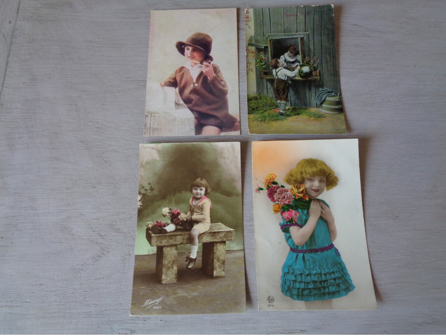 Beau Lot De 60 Cartes Postales De Fantaisie Enfants  Enfant      Mooi Lot Van 60 Postkaarten Van Fantasie Kinderen  Kind - 5 - 99 Cartes