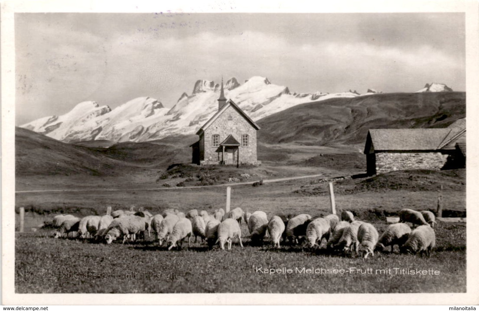 Kapelle Melchsee-Frutt Mit Titliskette (3091) - Mit Rand * 11. 8. 1934 - Sonstige & Ohne Zuordnung