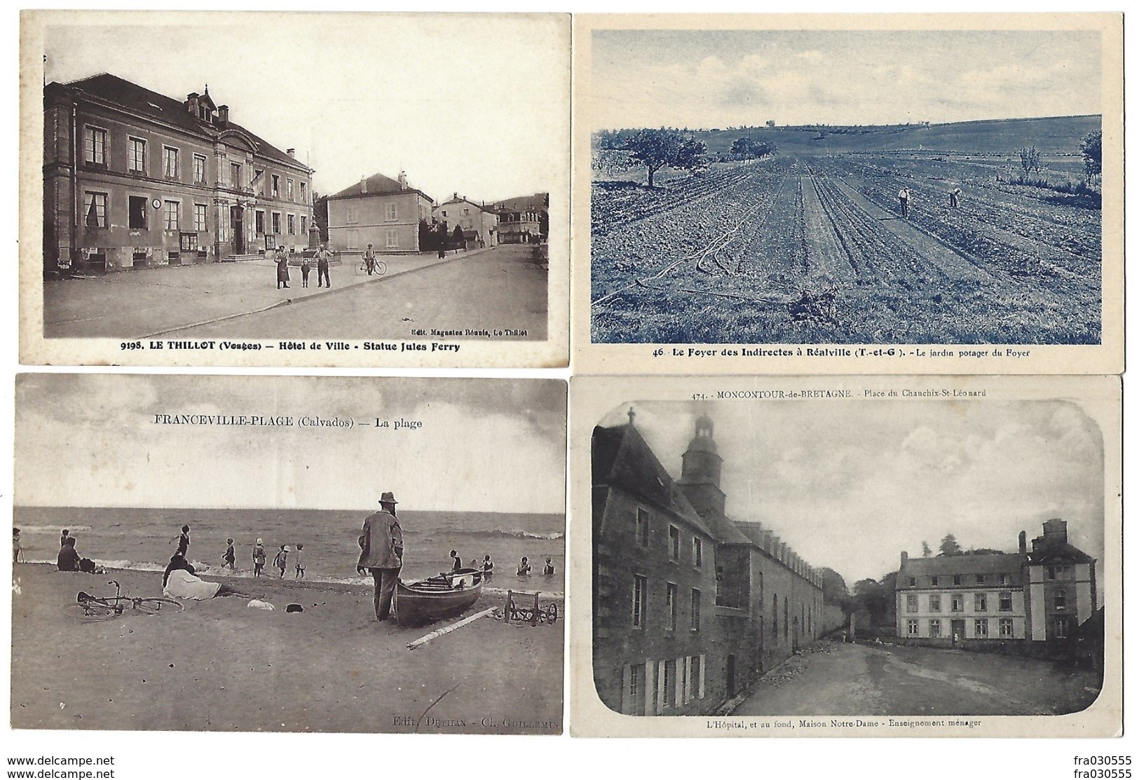 FRANCE - Lot De 73 CPA - UNIQUEMENT DES VILLAGES - Toutes Régions - 5 - 99 Karten