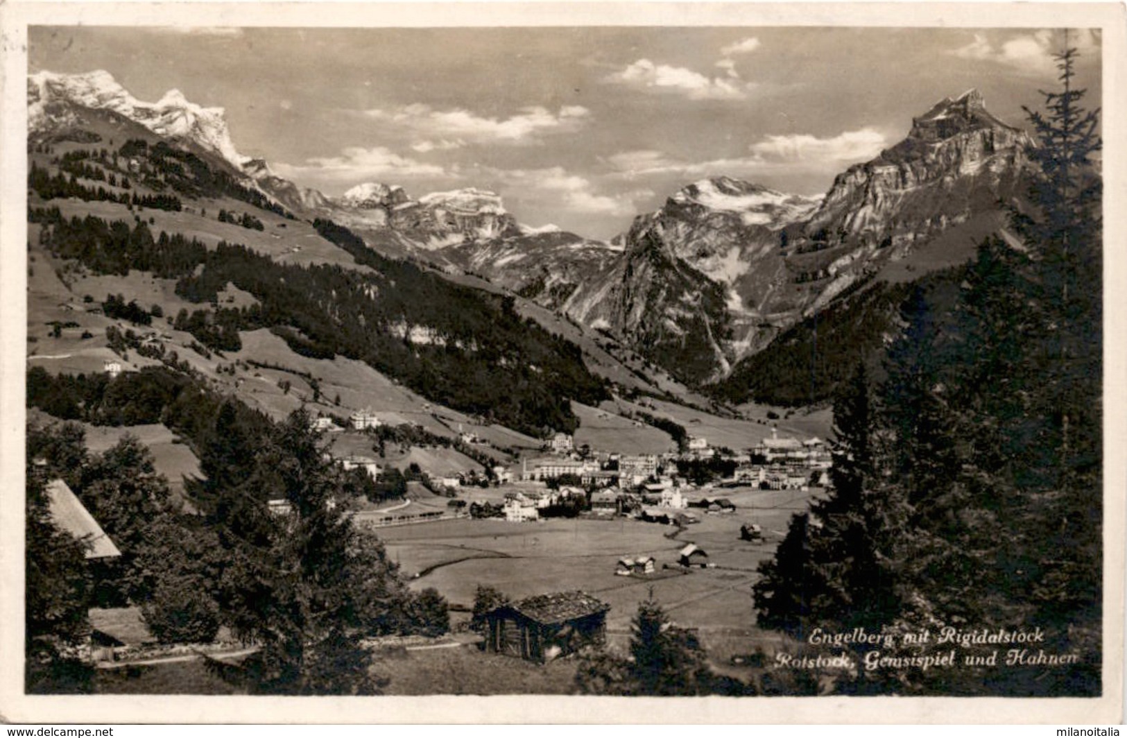 Engelberg Mit Rigidalstock (33385) * 21. 5. 1929 - Engelberg