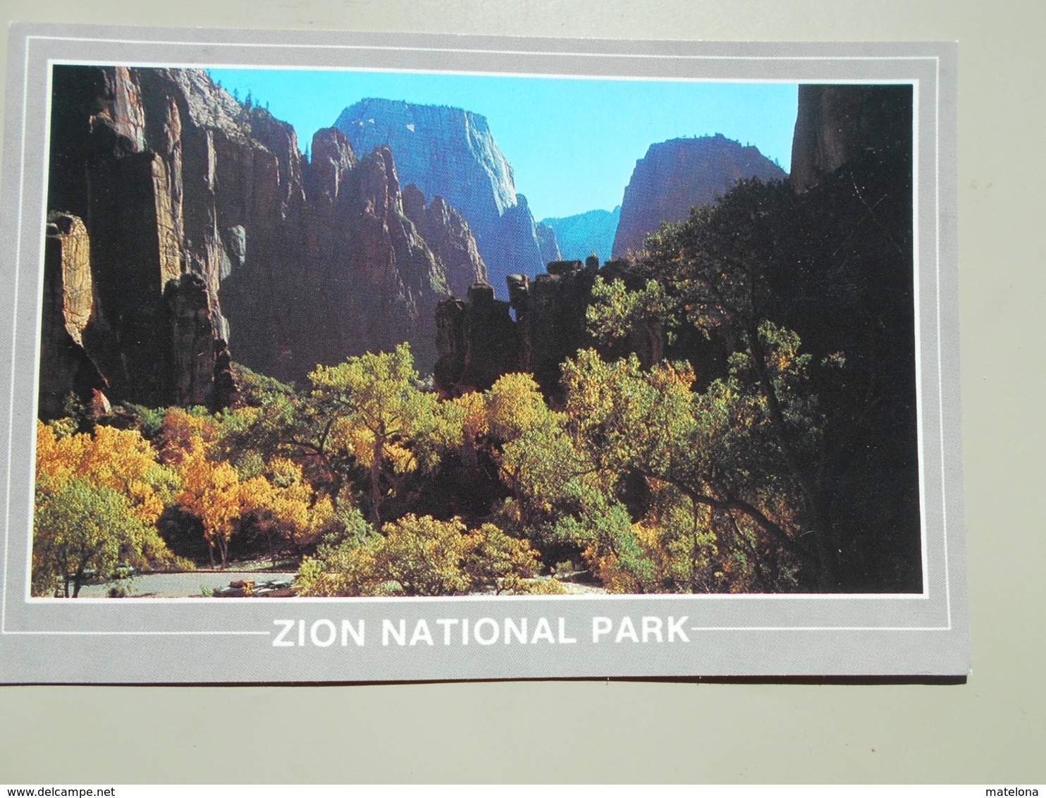 ETATS UNIS UT UTAH ZION TEMPLE OF SINAWAVA NATIONAL PARK - Zion