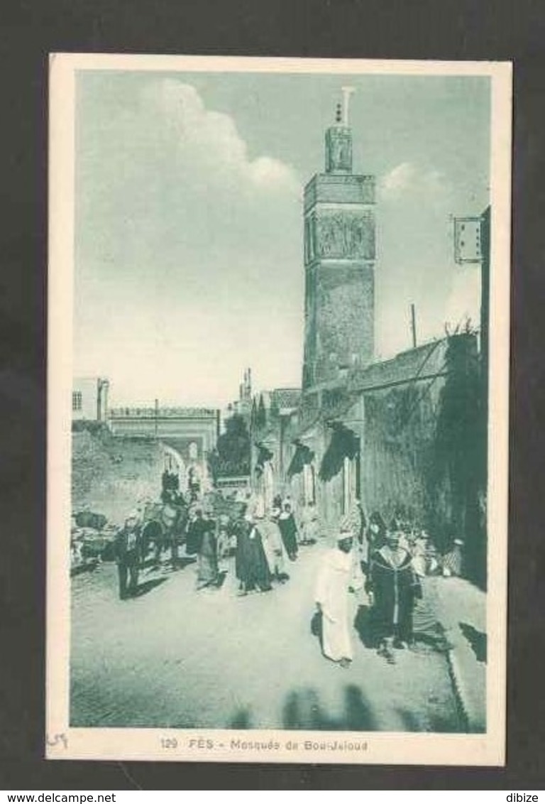 Maroc. Fès. Mosquée De Bou-Jeloud. Animation. - Monuments