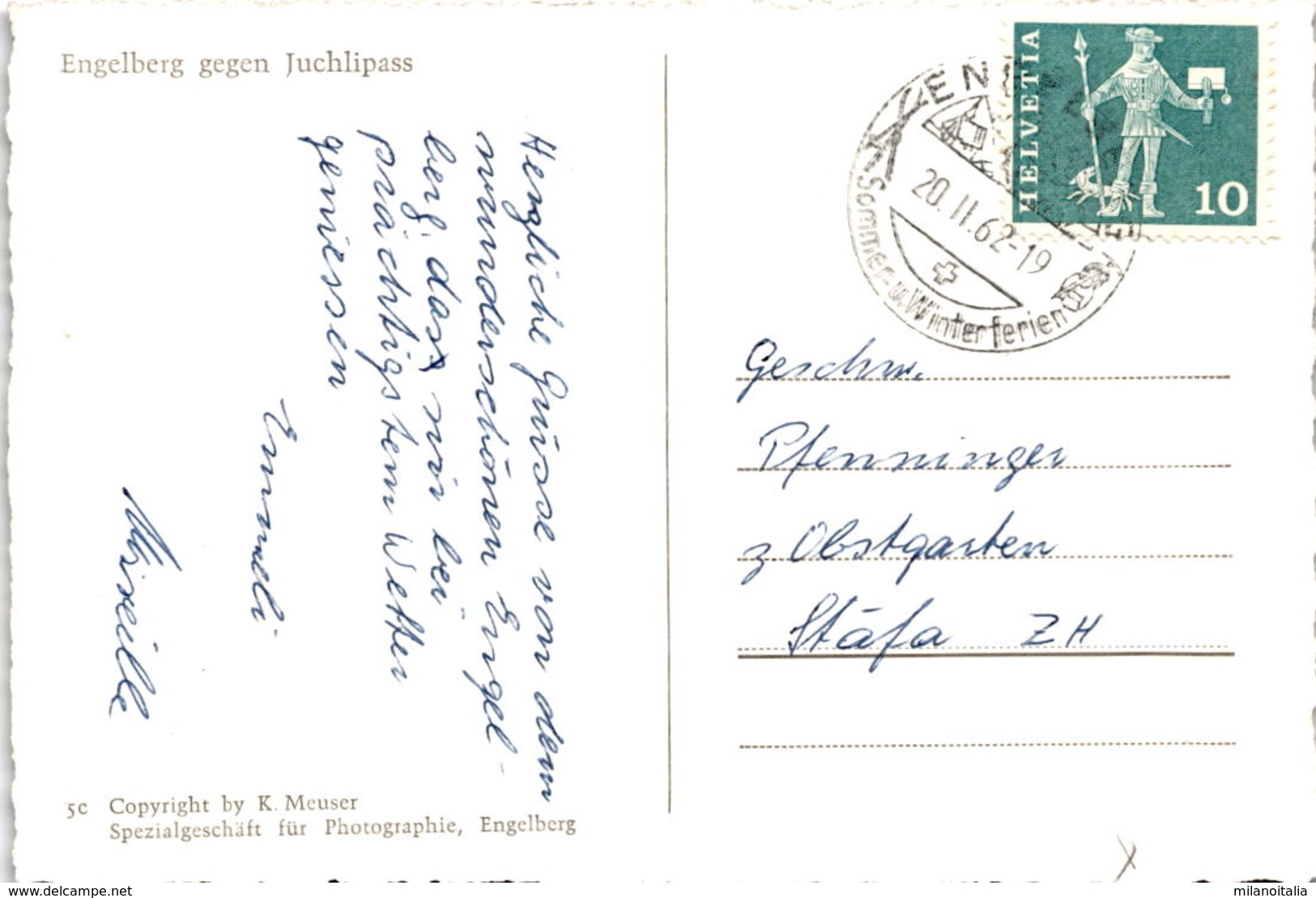 Engelberg Gegen Juchlipass (5c) * 20. 2. 1962 - Engelberg