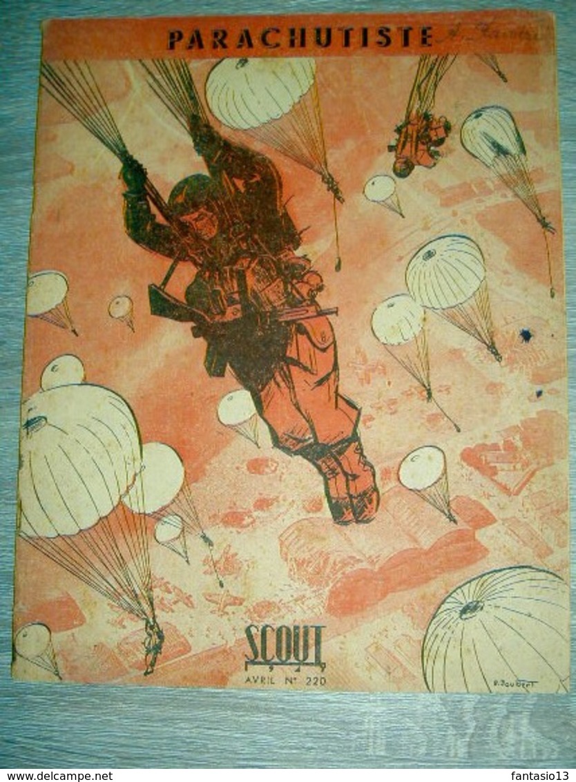 LOT 10 N° Revue SCOUT  1947 à 1949 N°220-227-228-234-236-237-238-239-240-241 Illustré Pierre Joubert - Scouting