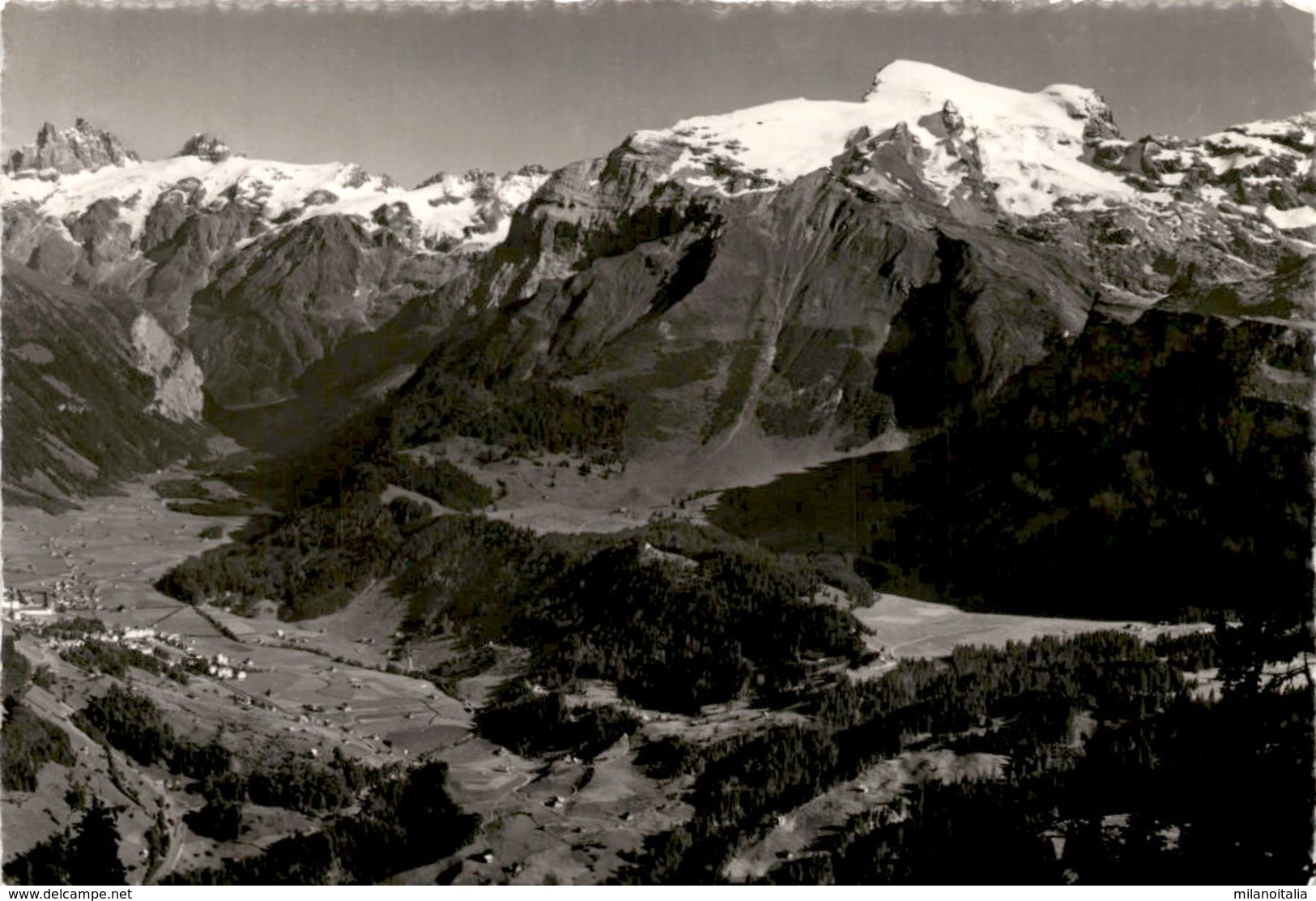 Blick Von Der Zingelalp Ins Engelbergertal (136) * 26. 6. 1971 - Engelberg