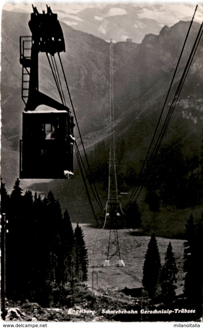 Engelberg - Schwebebahn Gerschnialp-Trübsee (14) * 6. 8. 1946 - Engelberg