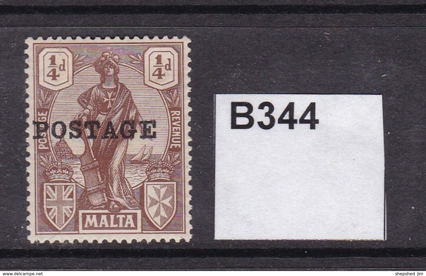 Malta 1925 ¼d (MM) - Malta (...-1964)