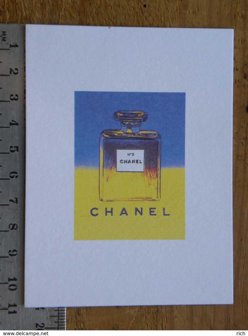 Carte Parfumée - CHANEL -  Hommage D'Andy Warhol à N°5 - Non Classés