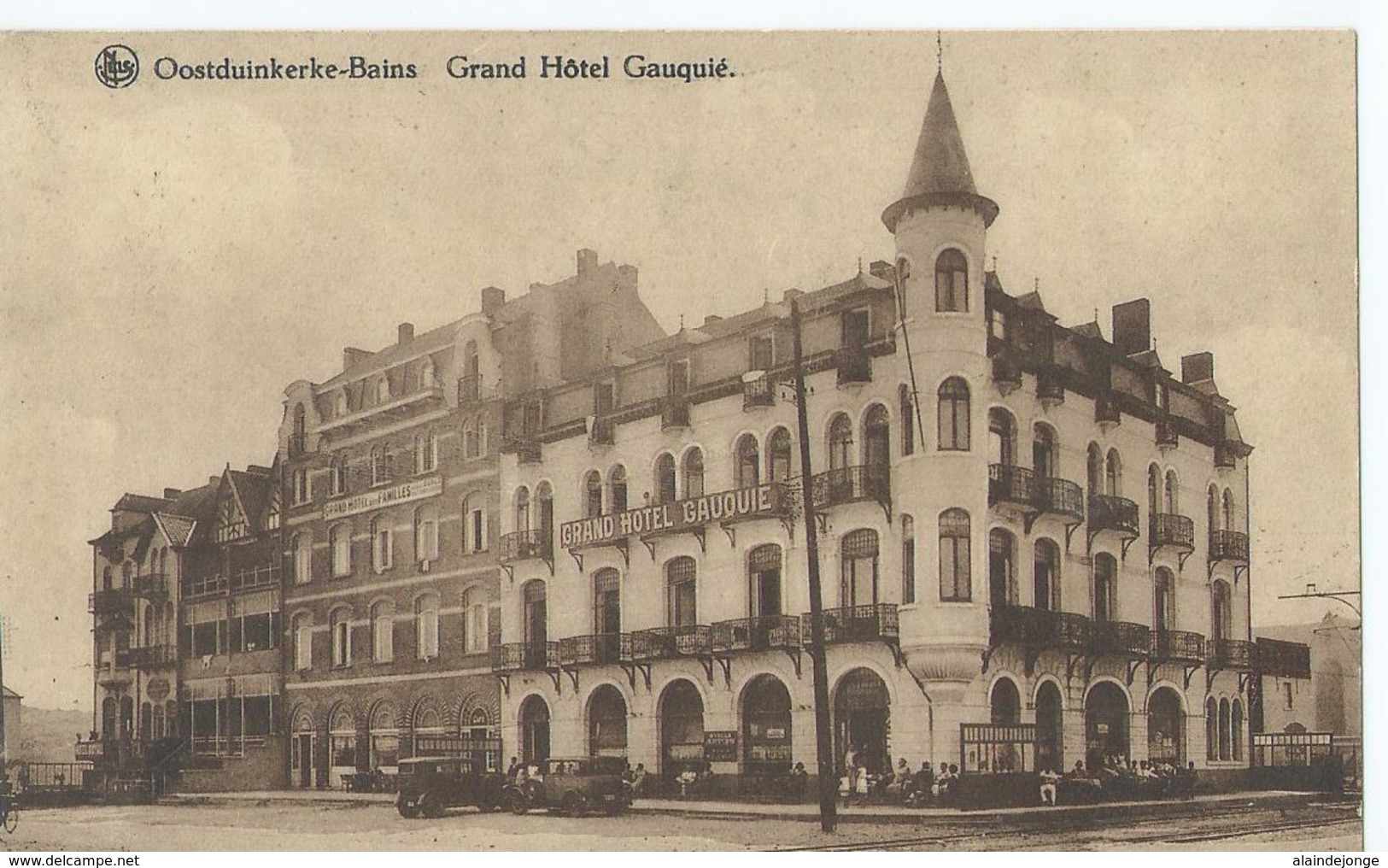 Oostduinkerke-Bains - Grand Hôtel Gauquié - Edit. Gevaert - 1931 - Oostduinkerke