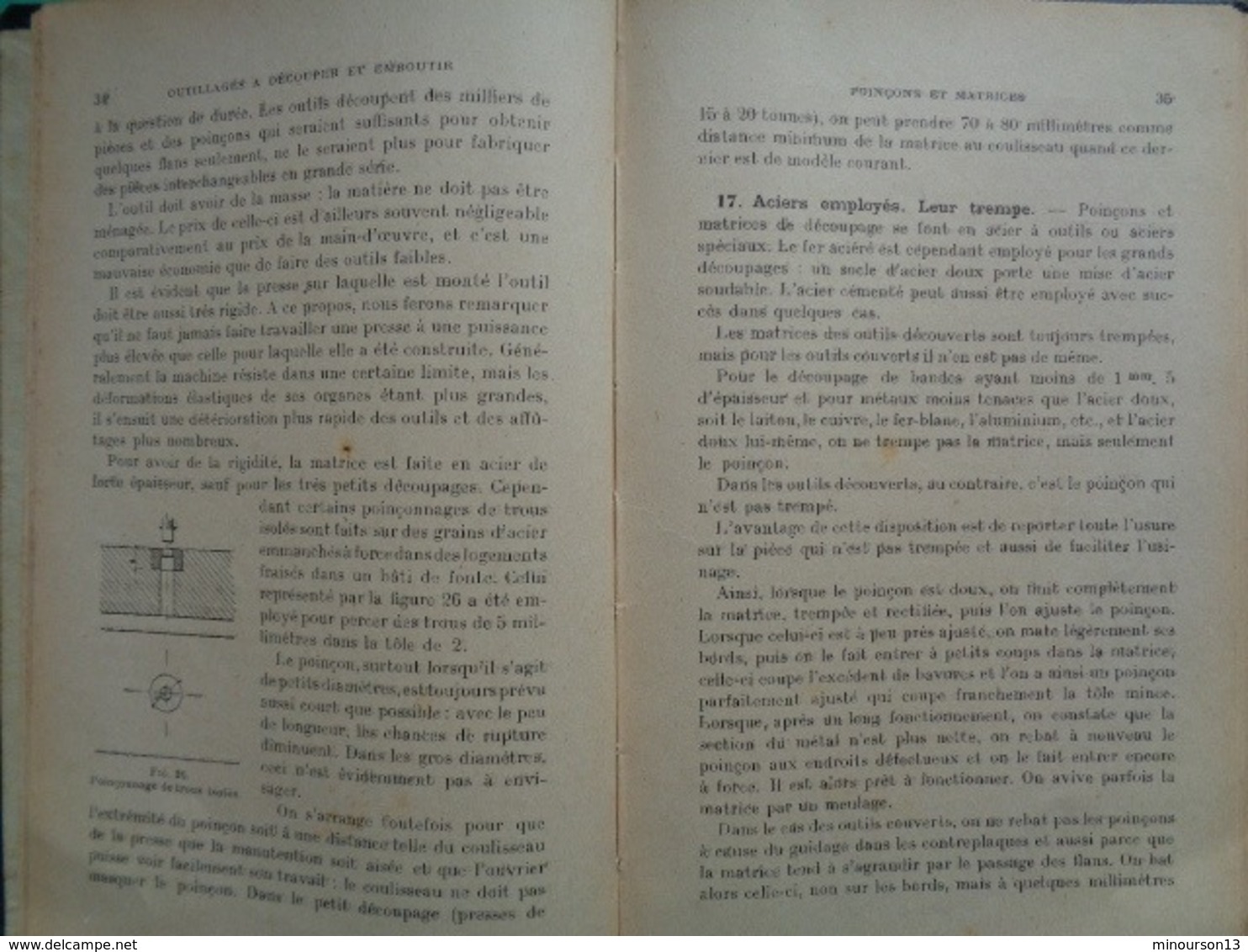 1929 - NOTES PRATIQUES SUR LES OUTILLAGES A DECOUPER ET A EMBOUTIR - Knutselen / Techniek