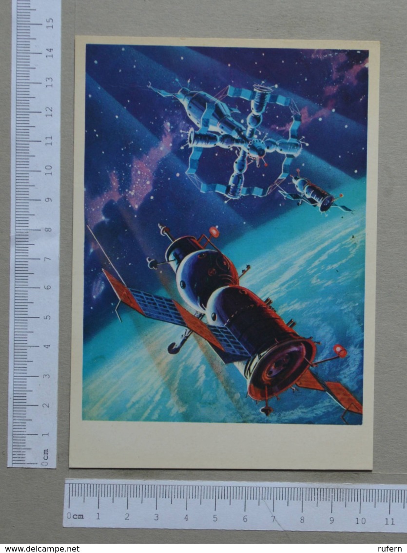 RUSSIA - SPACE -  TRANSPORT -   2 SCANS    - (Nº31358) - Space