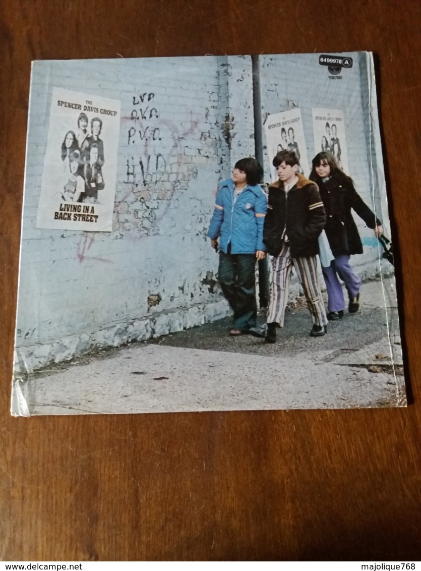 The Spencer Davis Group - Living In A Back Street - Vertigo VEL-1021 - 1974 USA - - Rock