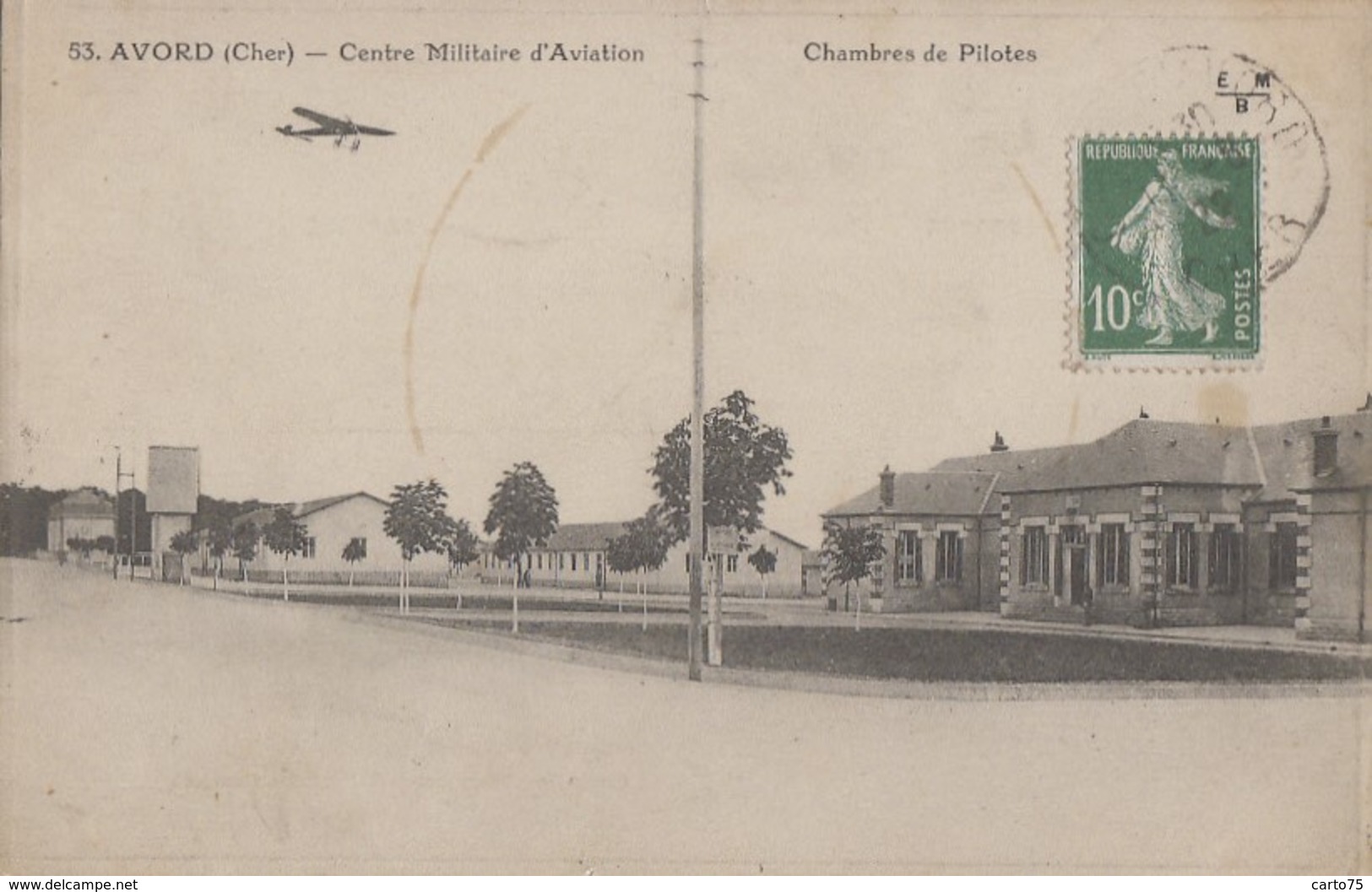 Aviation - Centre Militaire D'Aviation - Avord 18 - Chambres De Pilotes - Aerodromes