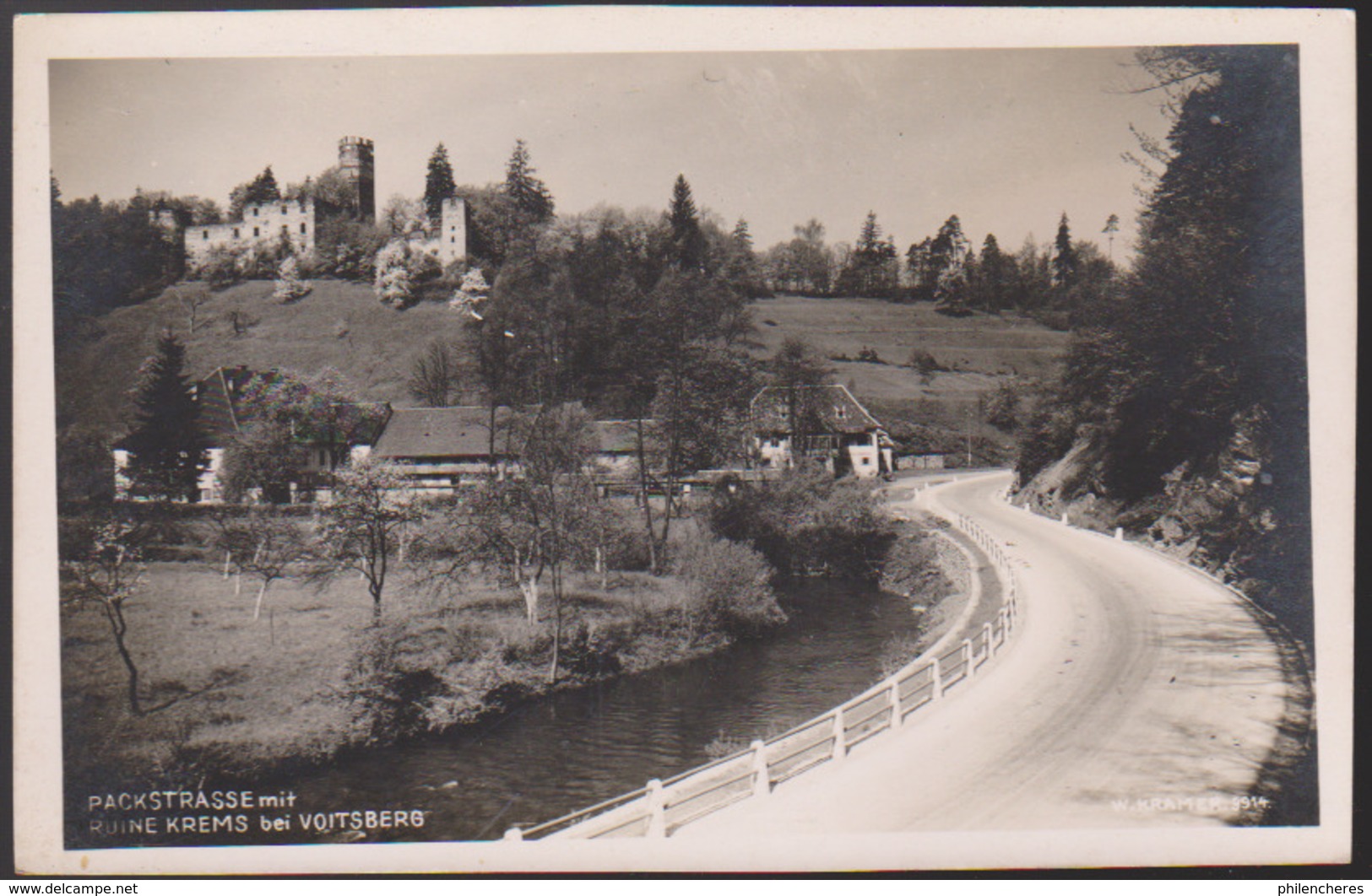 CPA - (Autriche) Packstrasse Mit Ruine Krems Bei Voitsberg - Voitsberg