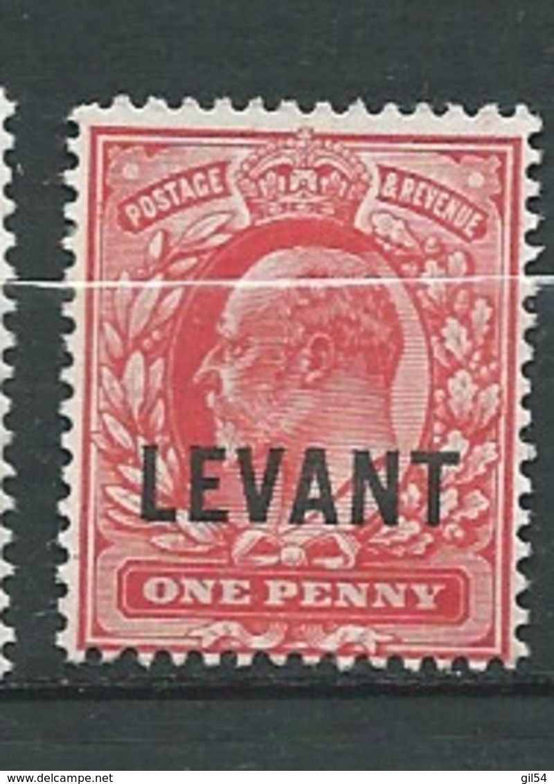 Levant  Anglais    - Yvert N° 13 * -   Ad 39428 - Levante Britannico