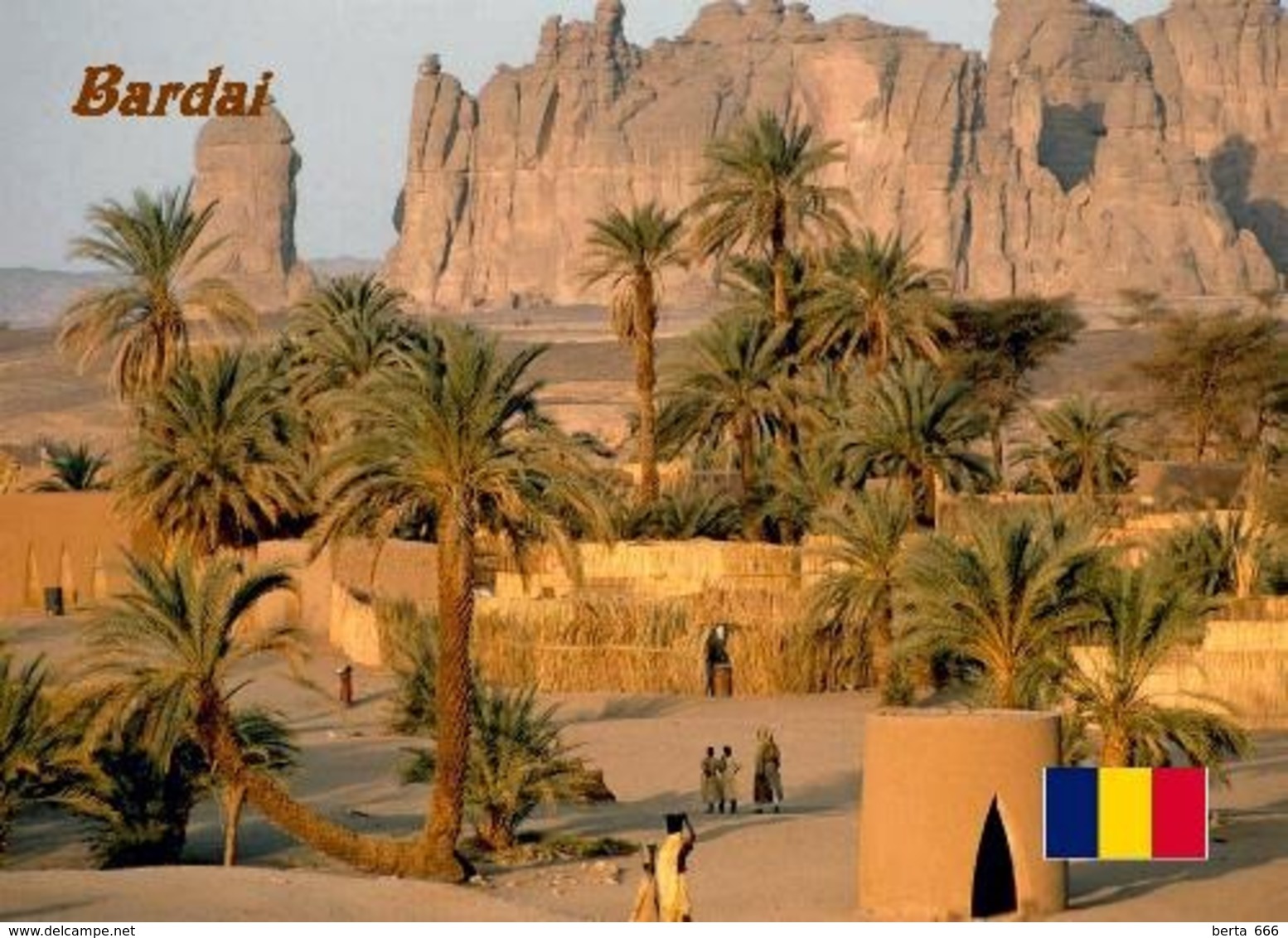 Chad Bardai Oasis New Postcard Tschad AK - Chad