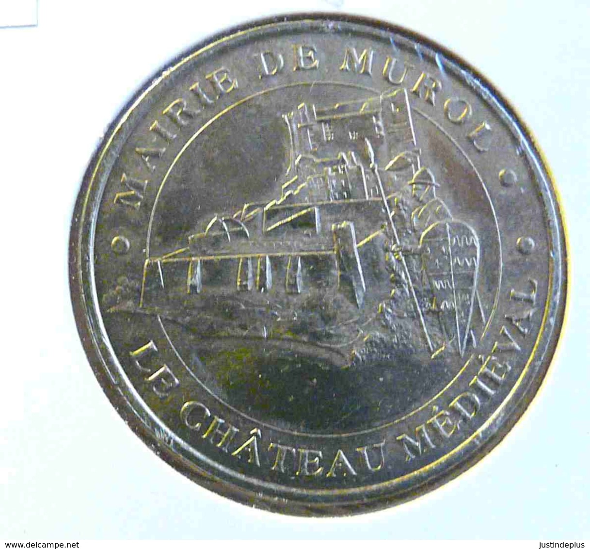 MAIRE DE MUROL LE CHATEAU MEDIEVAL  MONNAIE DE PARIS 2006 JETON TOURISTIQUE TOKEN - 2006