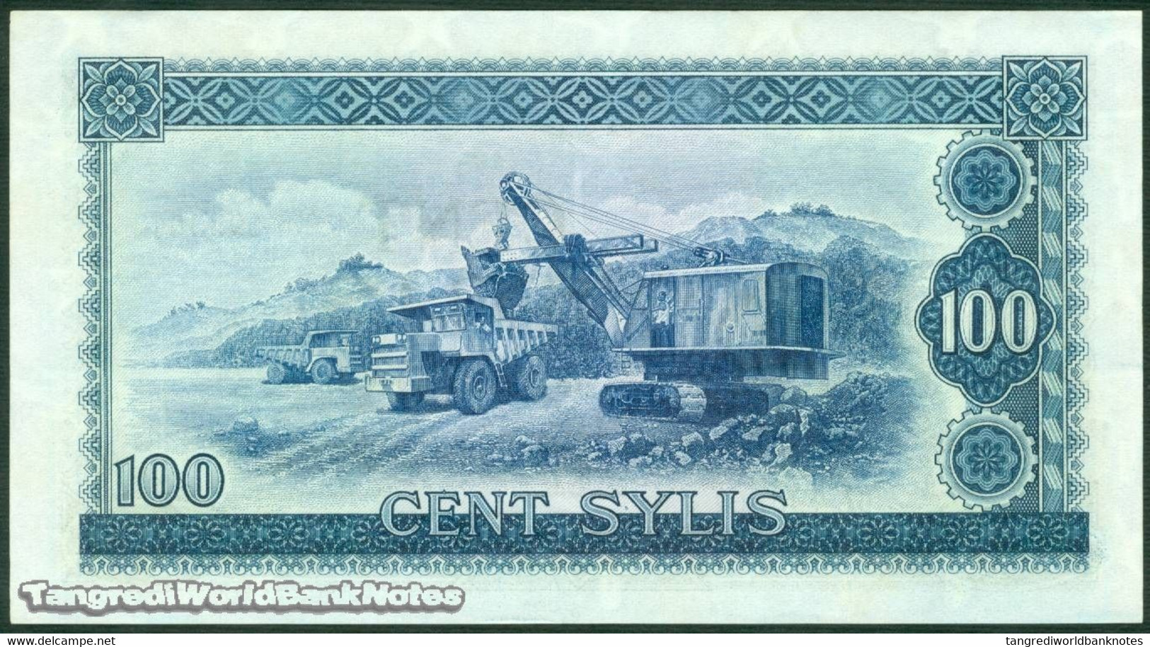 TWN - GUINEA 26a - 100 Sylis 1980 Prefix BG AU - Guinea