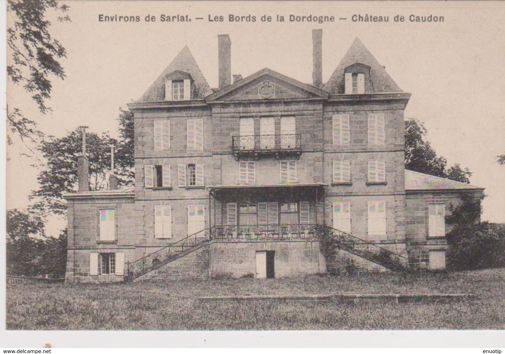 Environ De Sarlat Les Bords De La Dordogne Chateau De  CAUDON - Andere & Zonder Classificatie