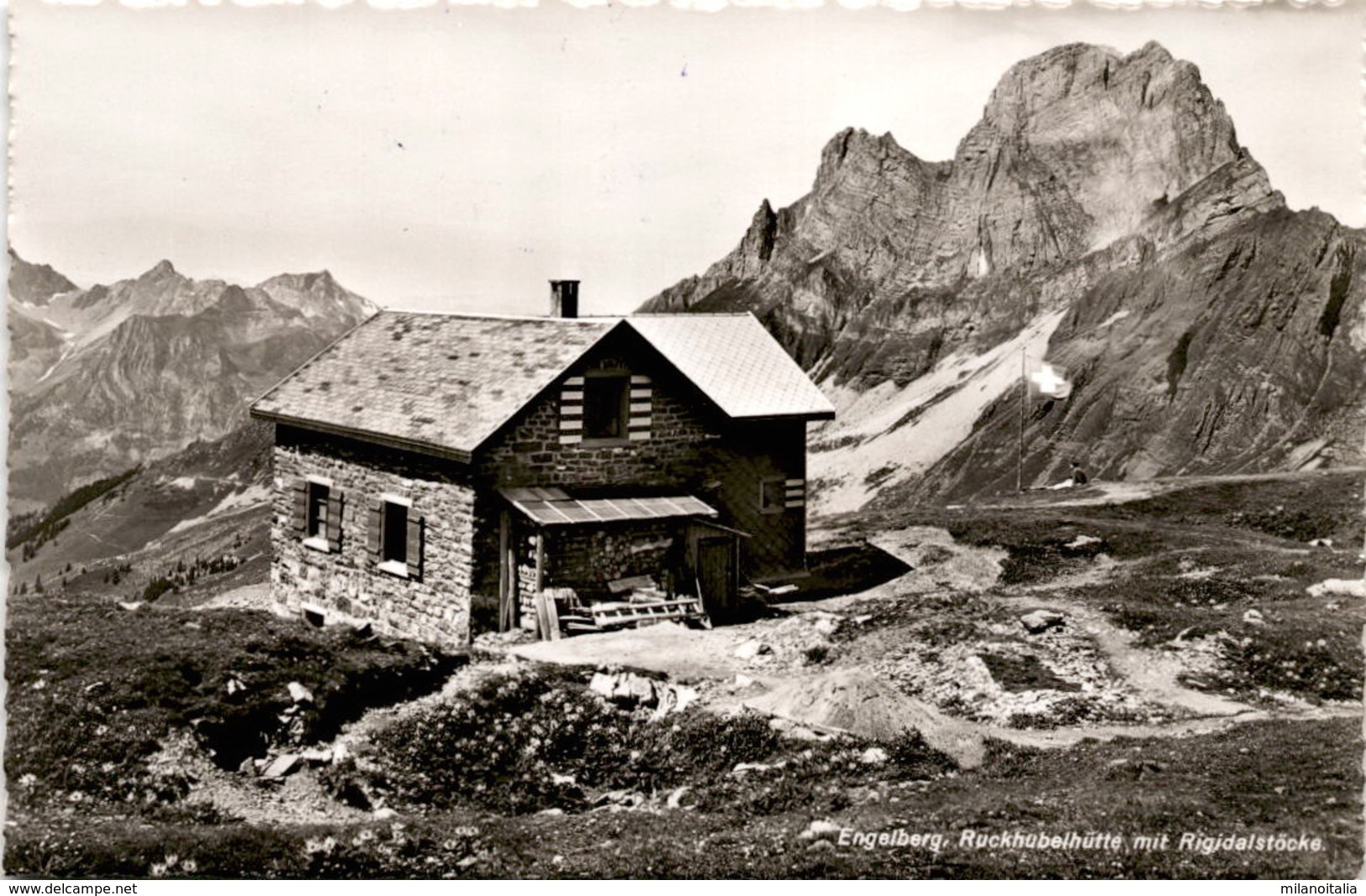 Engelberg - Ruckhubelhütte Mit Rigidalstöcke (9214) - Engelberg