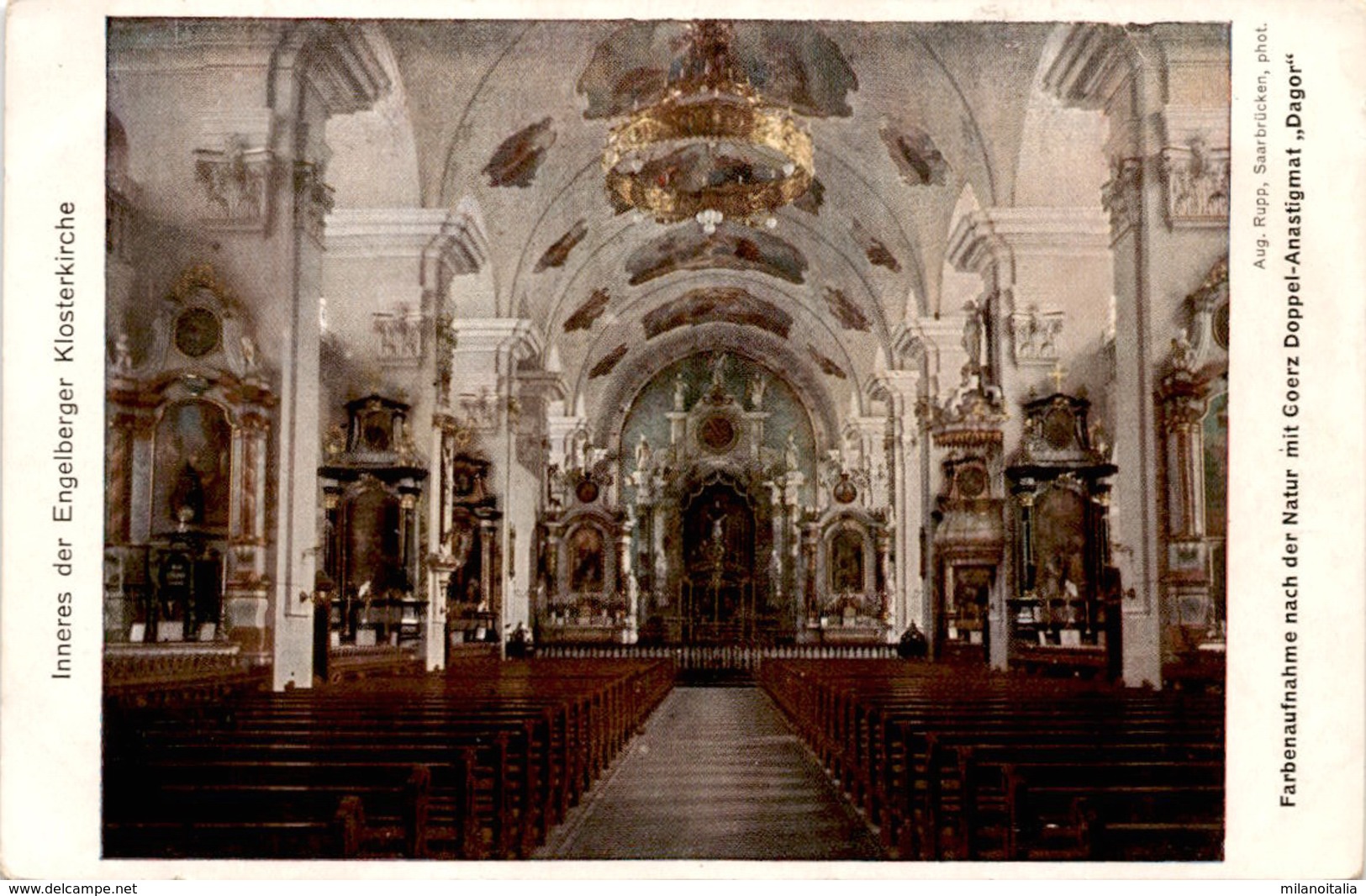 Inneres Der Engelberger Klosterkirche - Engelberg