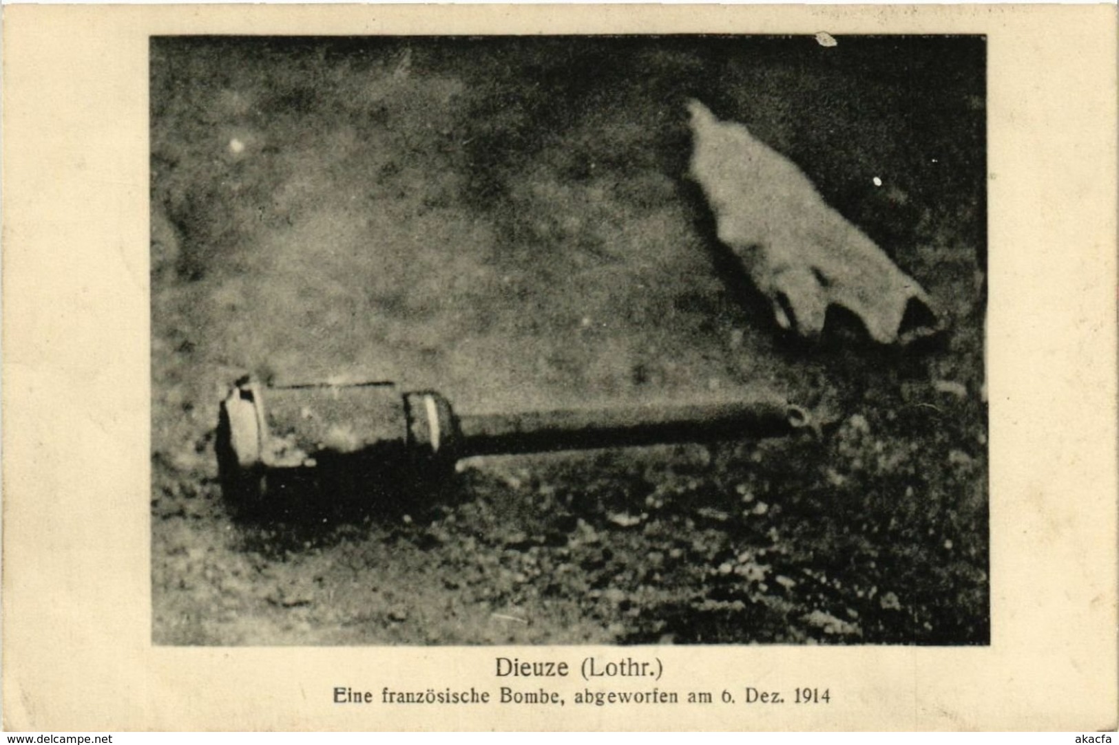 CPA AK DIEUZE - DUSS I. L. - Eine Franzosische Bombe - 1914 (387974) - Dieuze