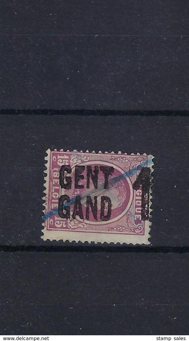 N°195 GESTEMPELD GRIFFE Gent Gand SUPERBE - 1922-1927 Houyoux