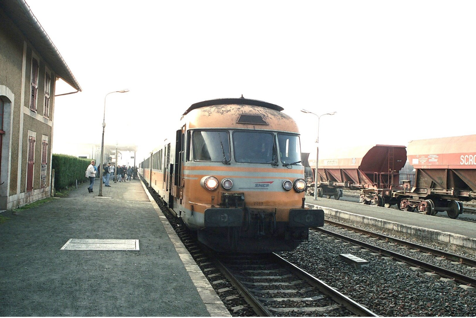 Périgueux (24) 11 Décembre 2004 - Dernier RTG Lyon/Bordeaux - Gares - Avec Trains