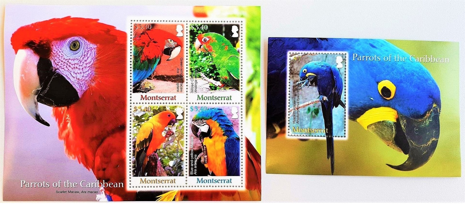 #Montserrat 2007**Mi.1394-98  Parrots , MNH [26;33] - Papagayos