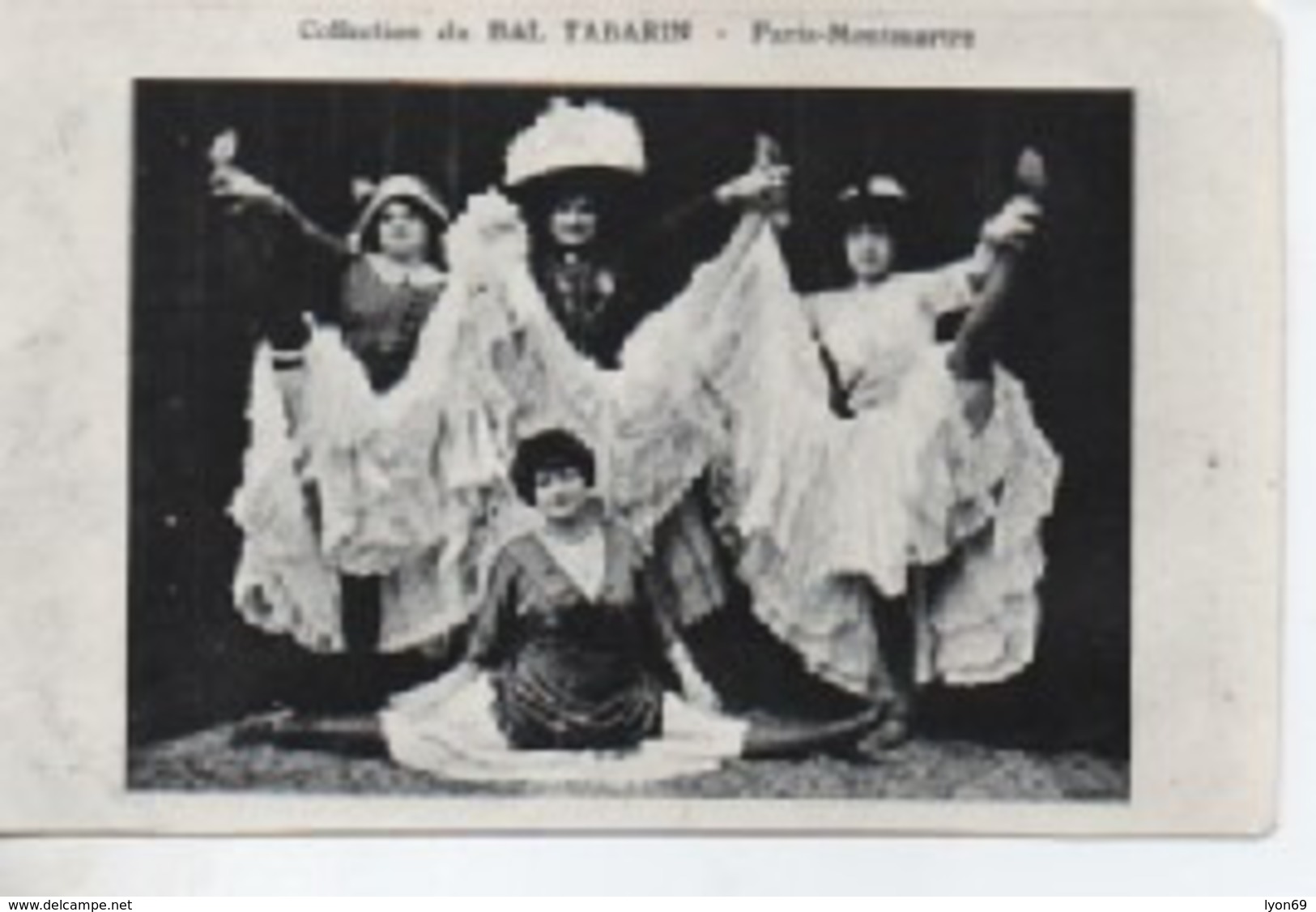 COLLECTION DU BAL  TABARIN  PARIS MONTMARTRE  CANCAN - Entertainers