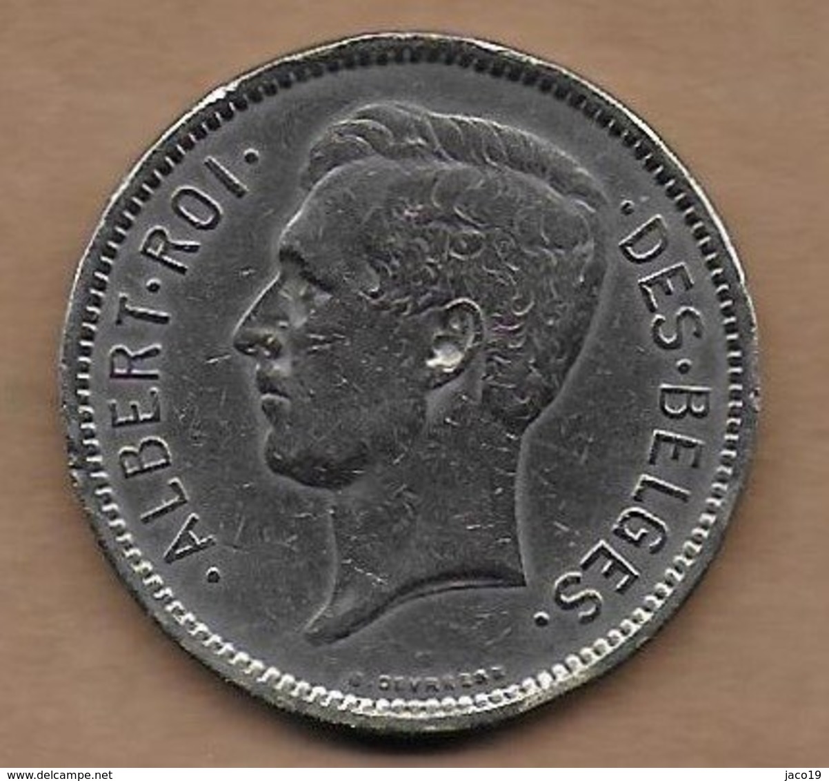 5 Francs Un Belga Nickel 1930 FR Pos . A - 5 Frank & 1 Belga