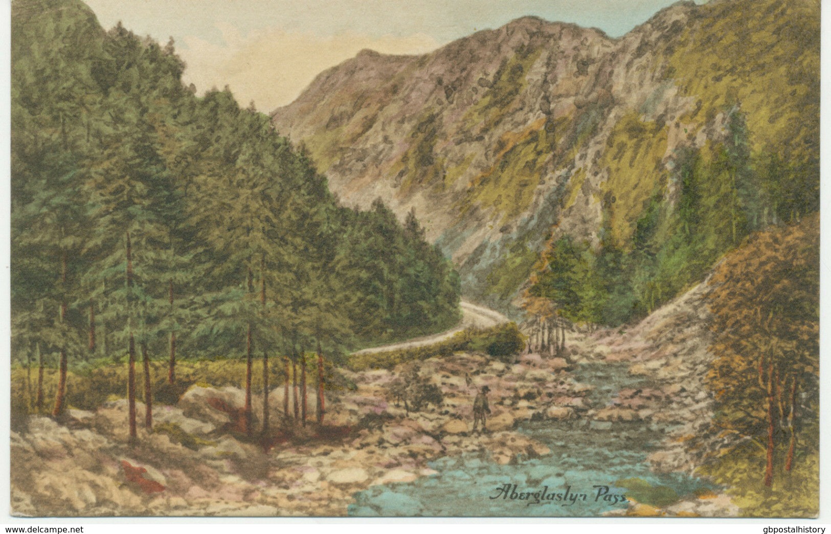 UK ABERGLASLYN PASS, Frith's Series –a Real Superb F. Frith & Co. Ltd,, Ca. 1910 - Caernarvonshire