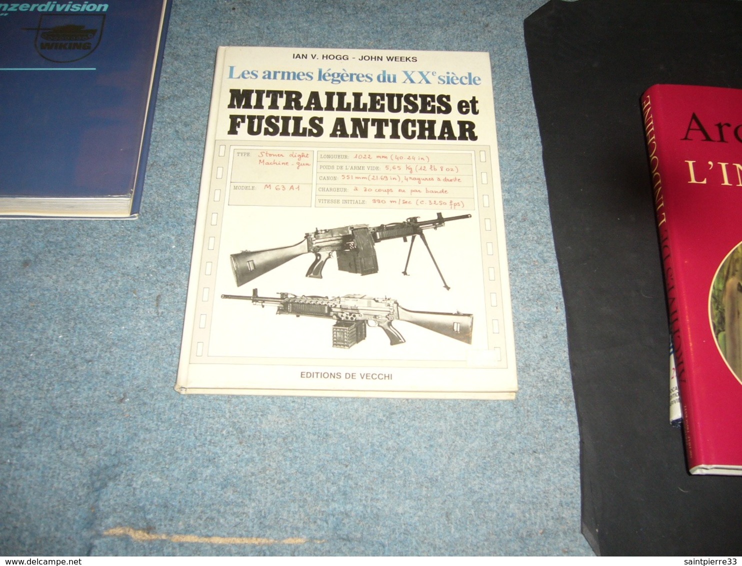 ( Militaria Arme Mitrailleuse Fusil ) Hogg - Weeks  Mitrailleuses Et Fusils Antichar - War 1939-45