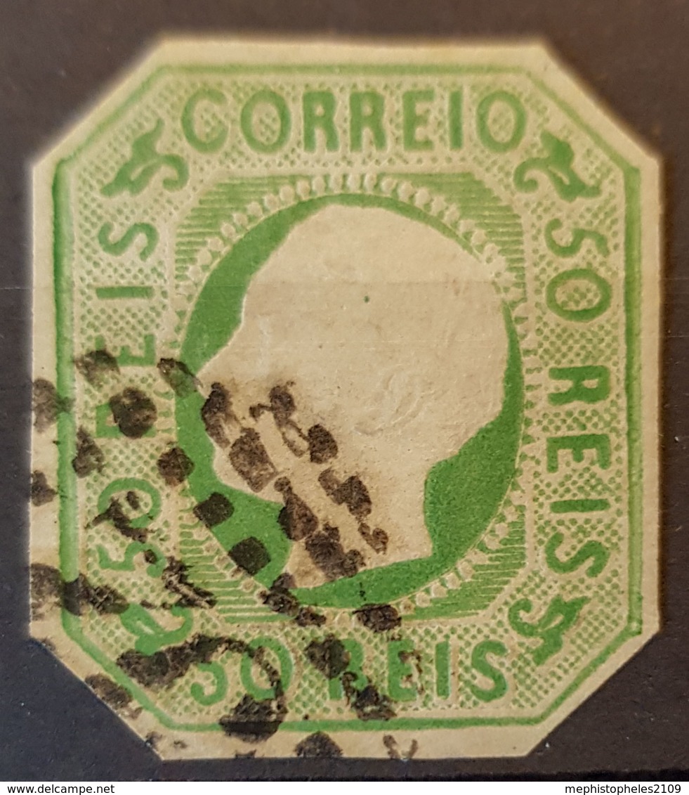 PORTUGAL 1862/64 - Canceled - Sc# 15 - 50r - Oblitérés