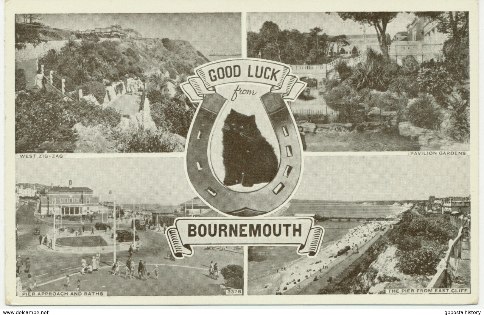 UK BOURNEMOUTH Ca. 1930, Good Luck From BOURNEMOUTH, Unused - Bournemouth (bis 1972)