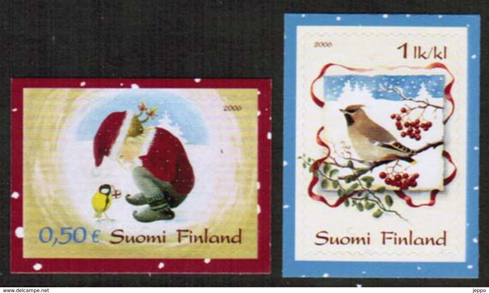 2006 Finland, Christmas Stamps Complete Set MNH **. - Ungebraucht