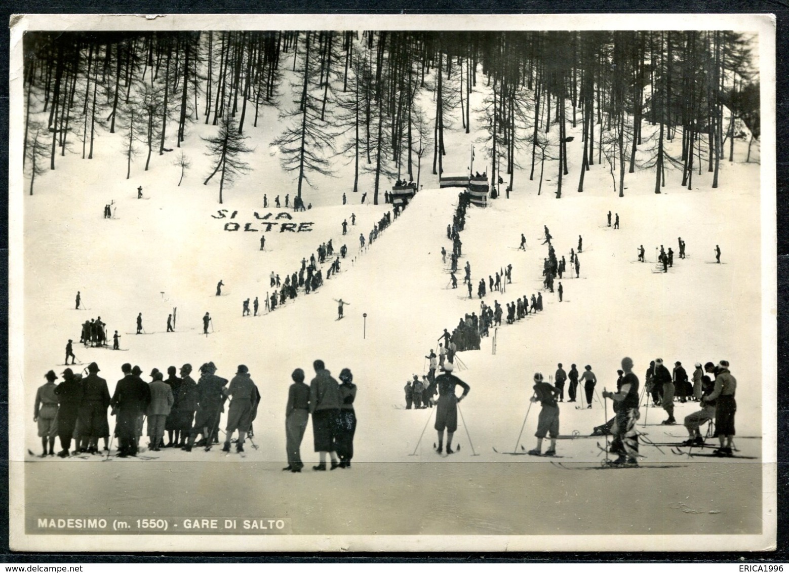 Z1810 MADESIMO (Sondrio SO) Gare Di Salto, Viaggiata 1940 Per Milano, Ottime Condizioni (GC) - Sondrio