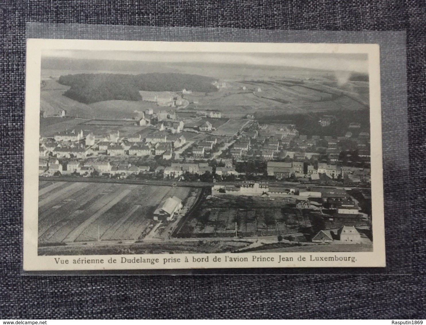 LUXEMBOURG  * Dudelange - 1937 Vue Aérienne De Dudelange Prise à Bord De L'Avion Prince Jean De Luxembourg (1) - Dudelange