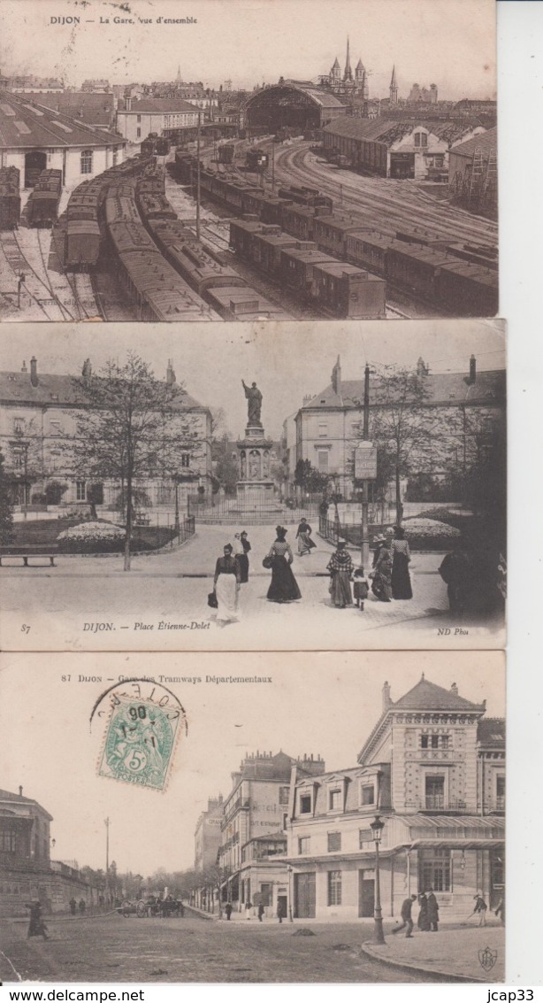 21 DIJON  -  LOT DE 15 CARTES  - - Dijon