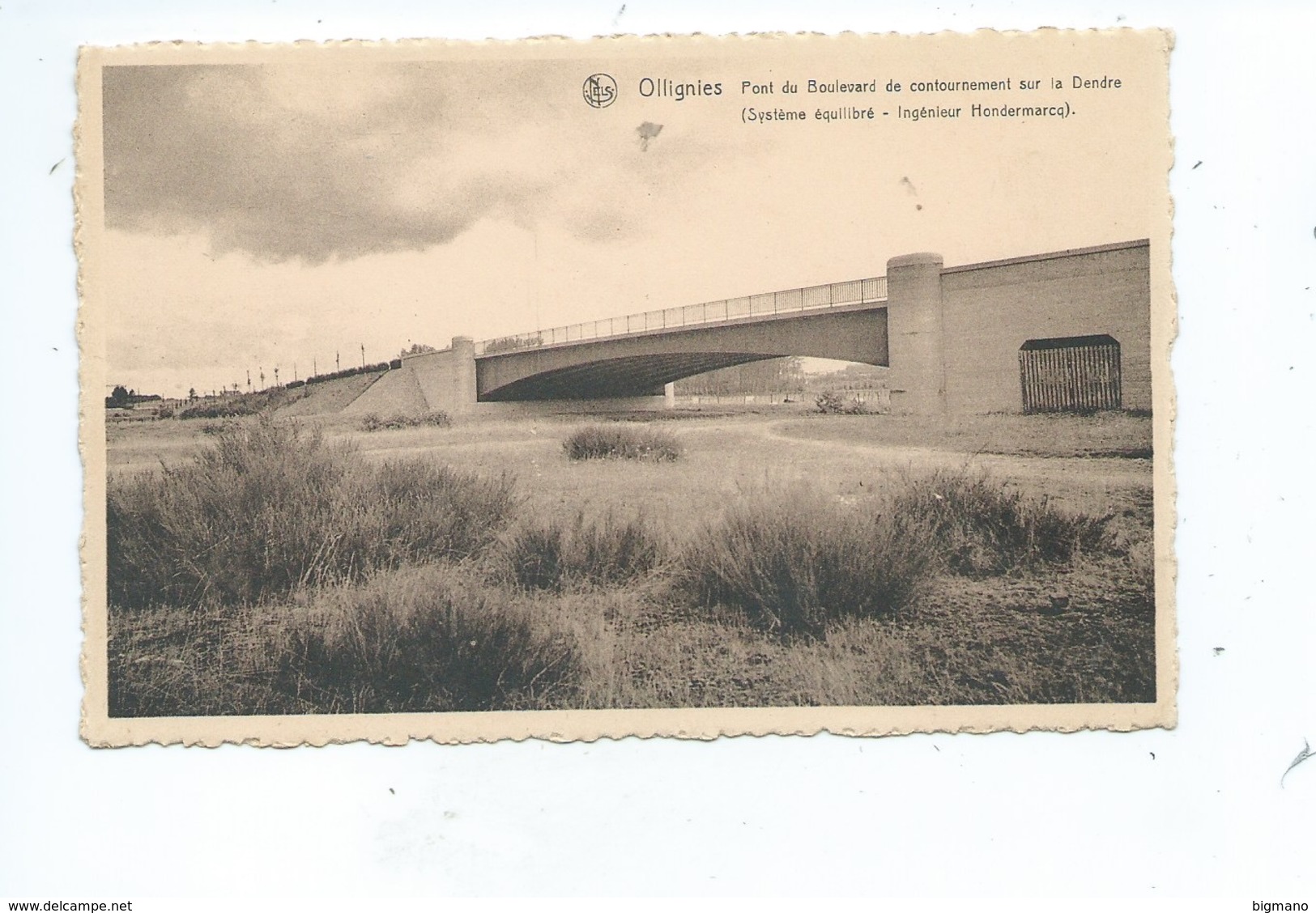 Ollignies Pont Du Boulevard Du Contournement Sur La Dendre - Pecq