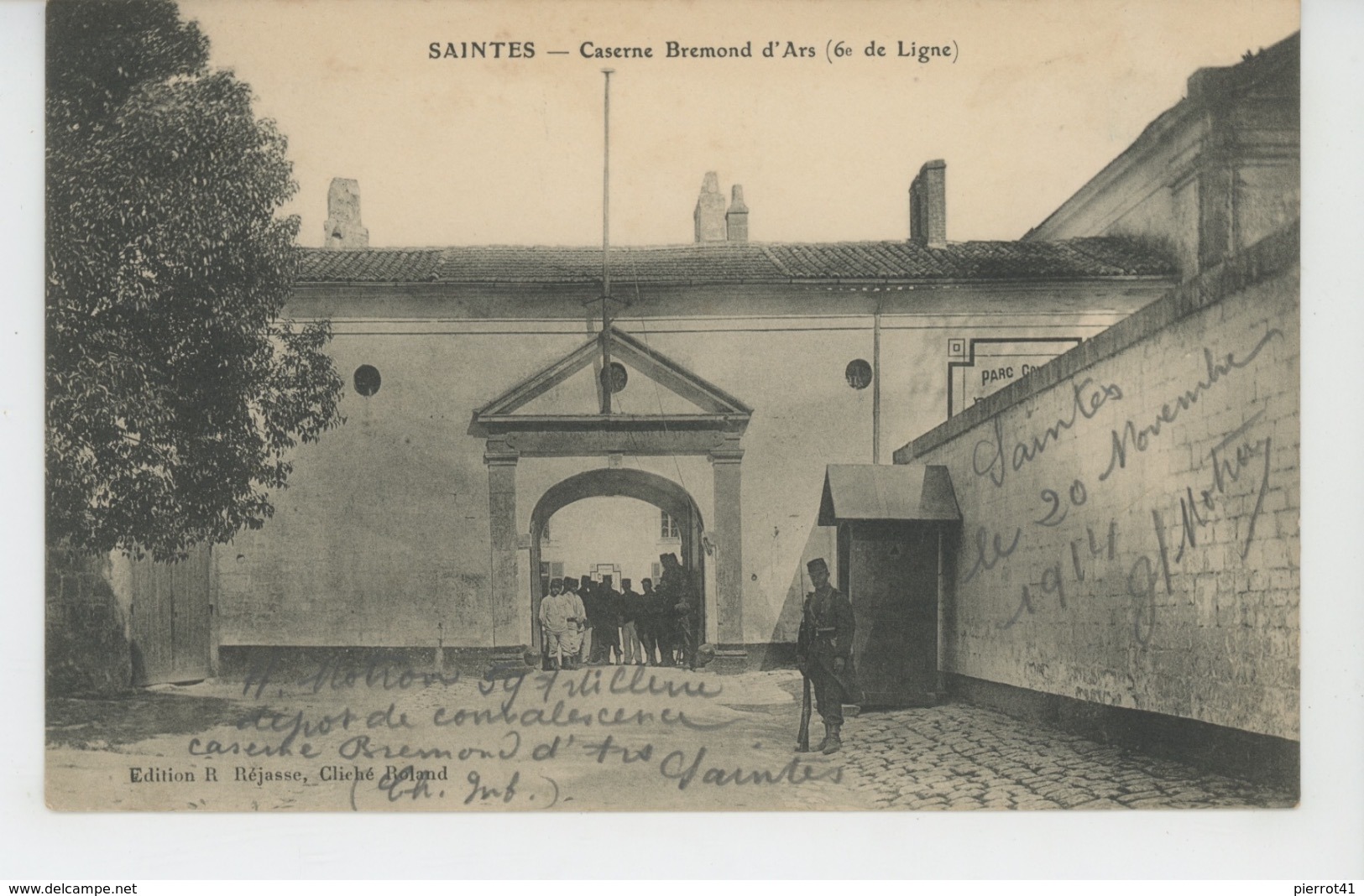 SAINTES - Caserne Bremond D'Ars (6ème De Ligne ) - Saintes