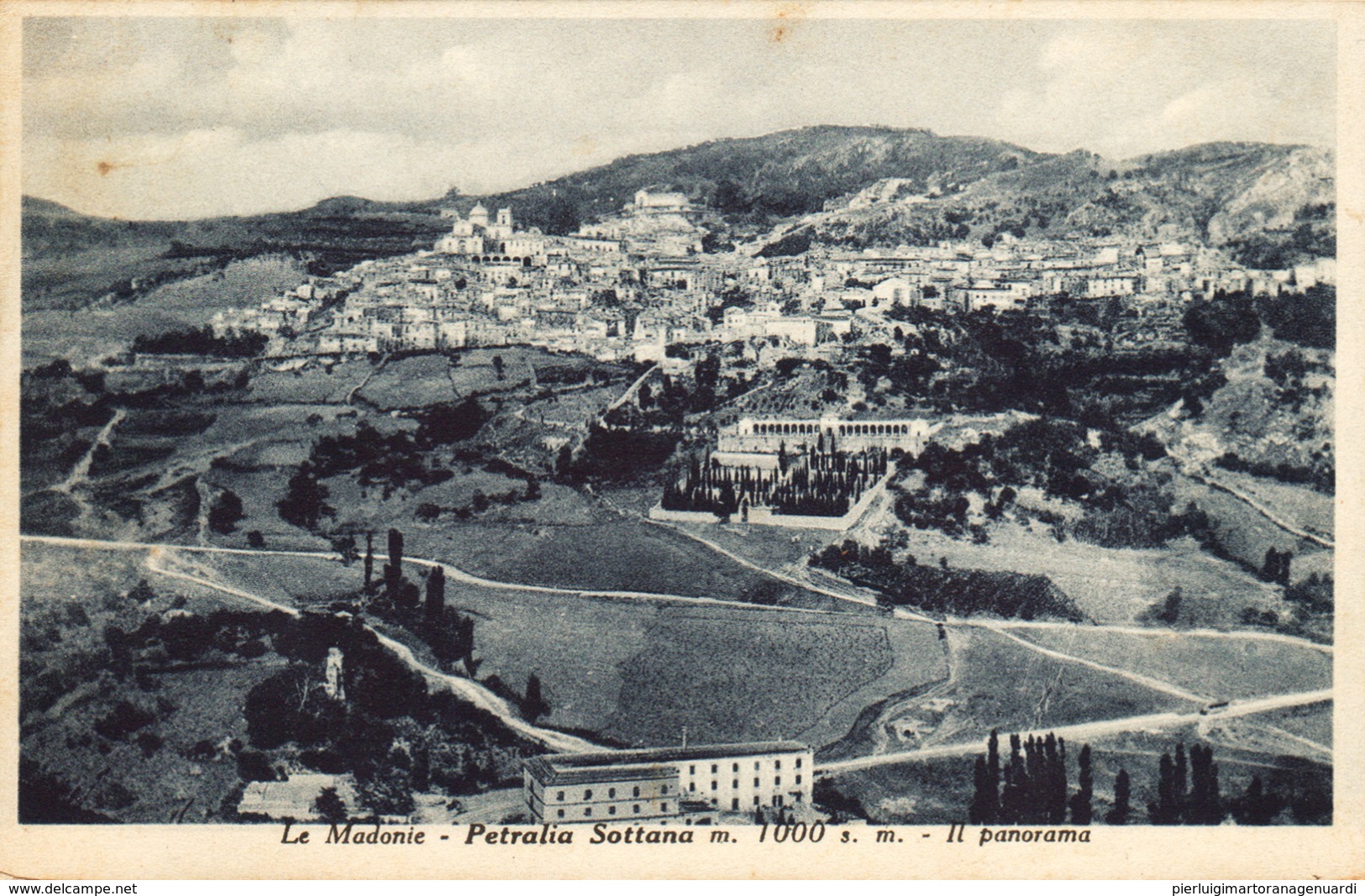 12619 - Petralia Sottana - Le Madonie - M 1000 Sm - Il Panorama (Palermo) F - Palermo