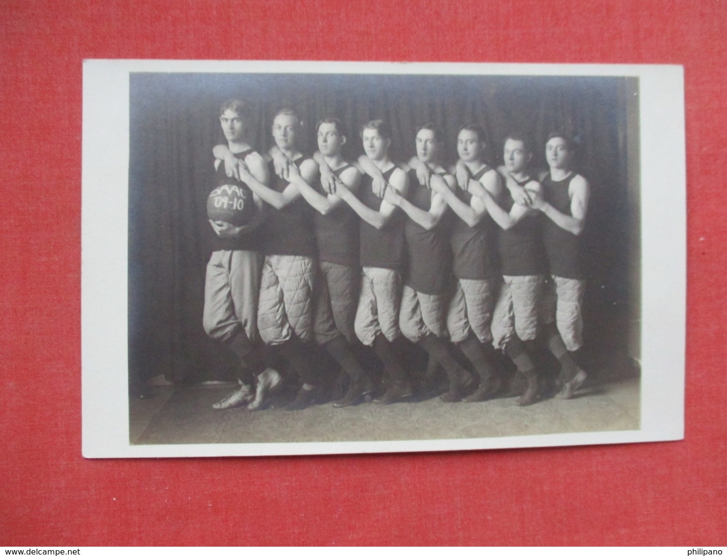 RPPC Basketball Team  1909-10 --  - Ref   3649 - Basketbal