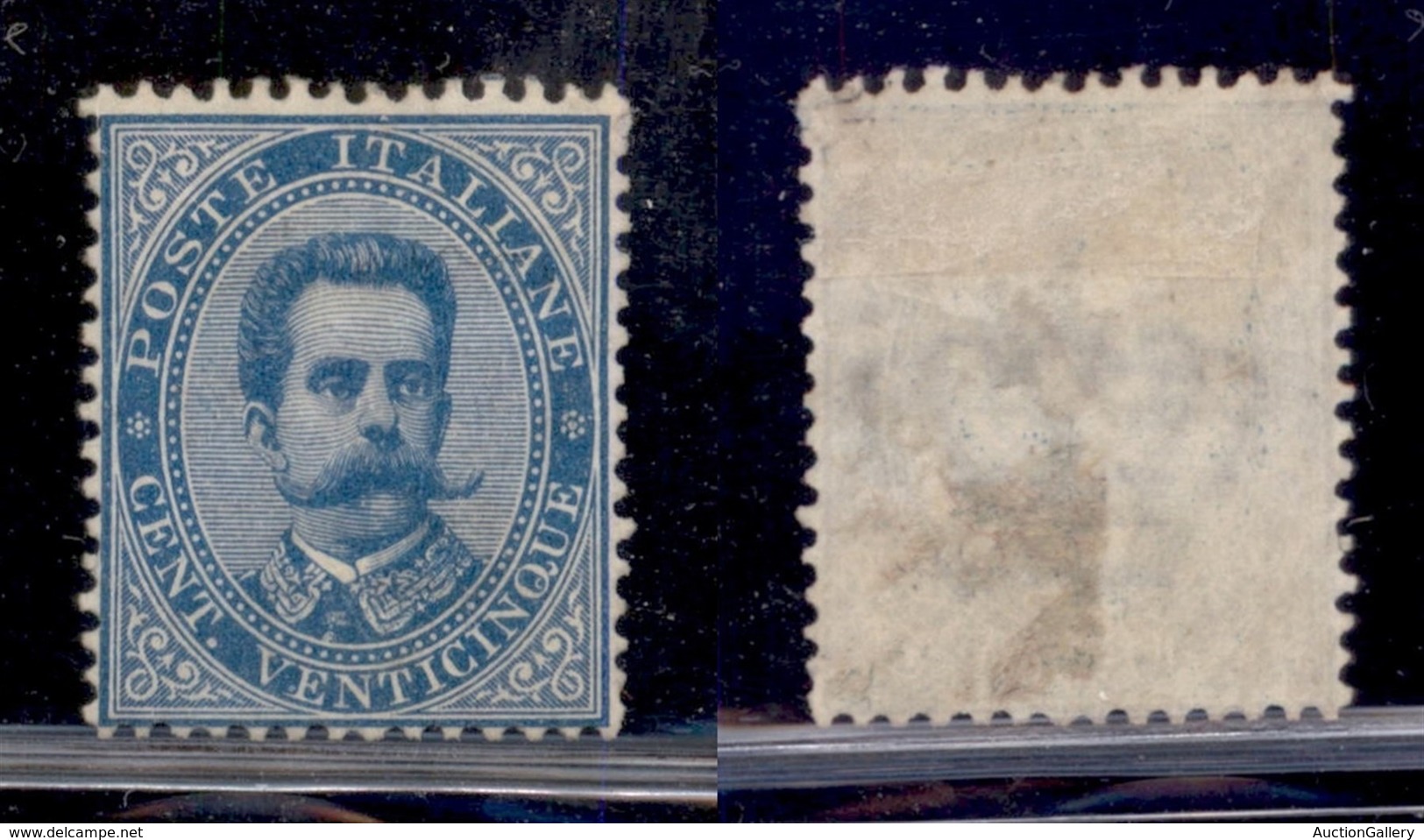 REGNO - 1879 - 25 Cent (40) - Gomma Originale (500) - Autres & Non Classés