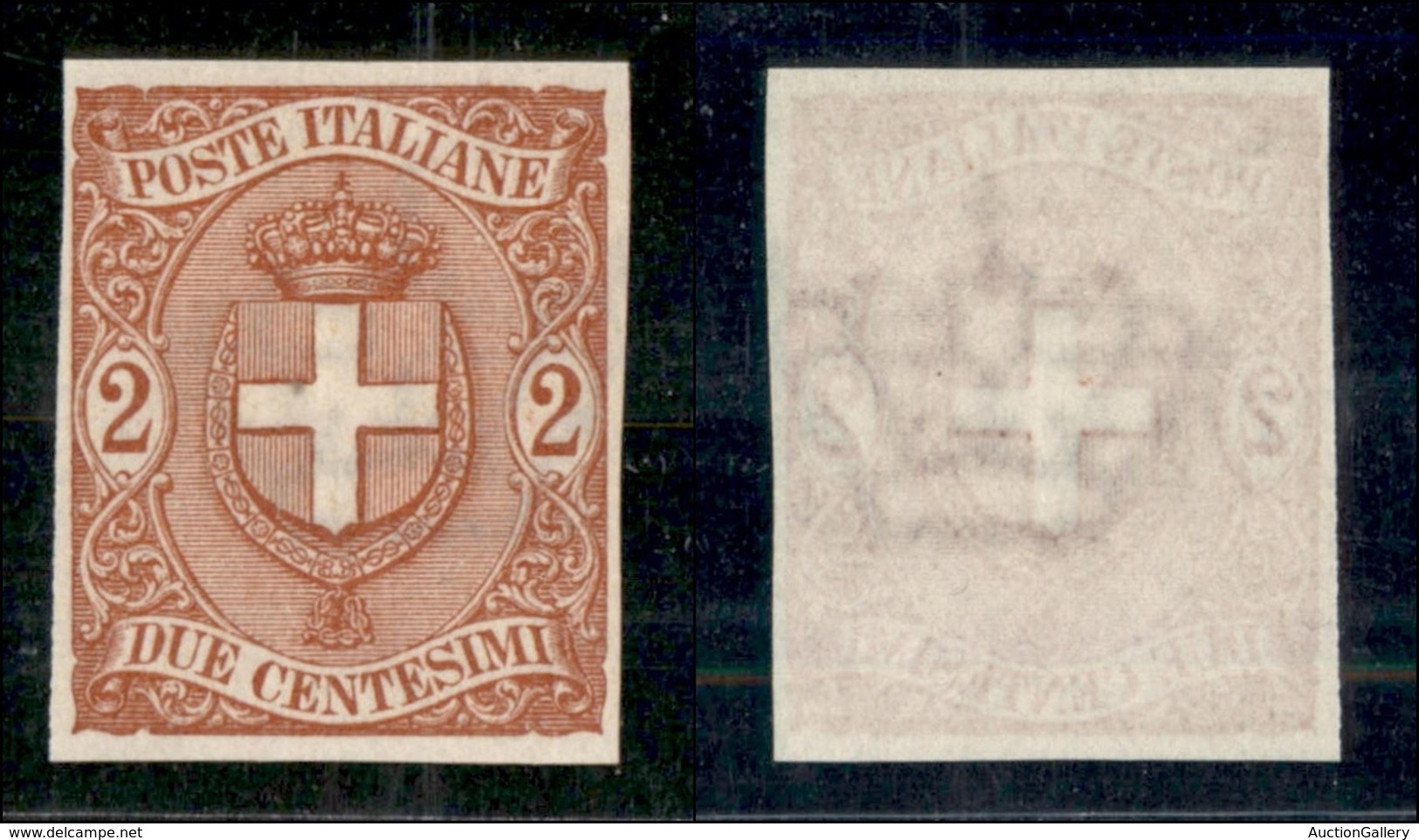 REGNO - 1896 - Prove D'Archivio - 2 Cent (P66) - Sempre Gomma Integra (350) - Other & Unclassified