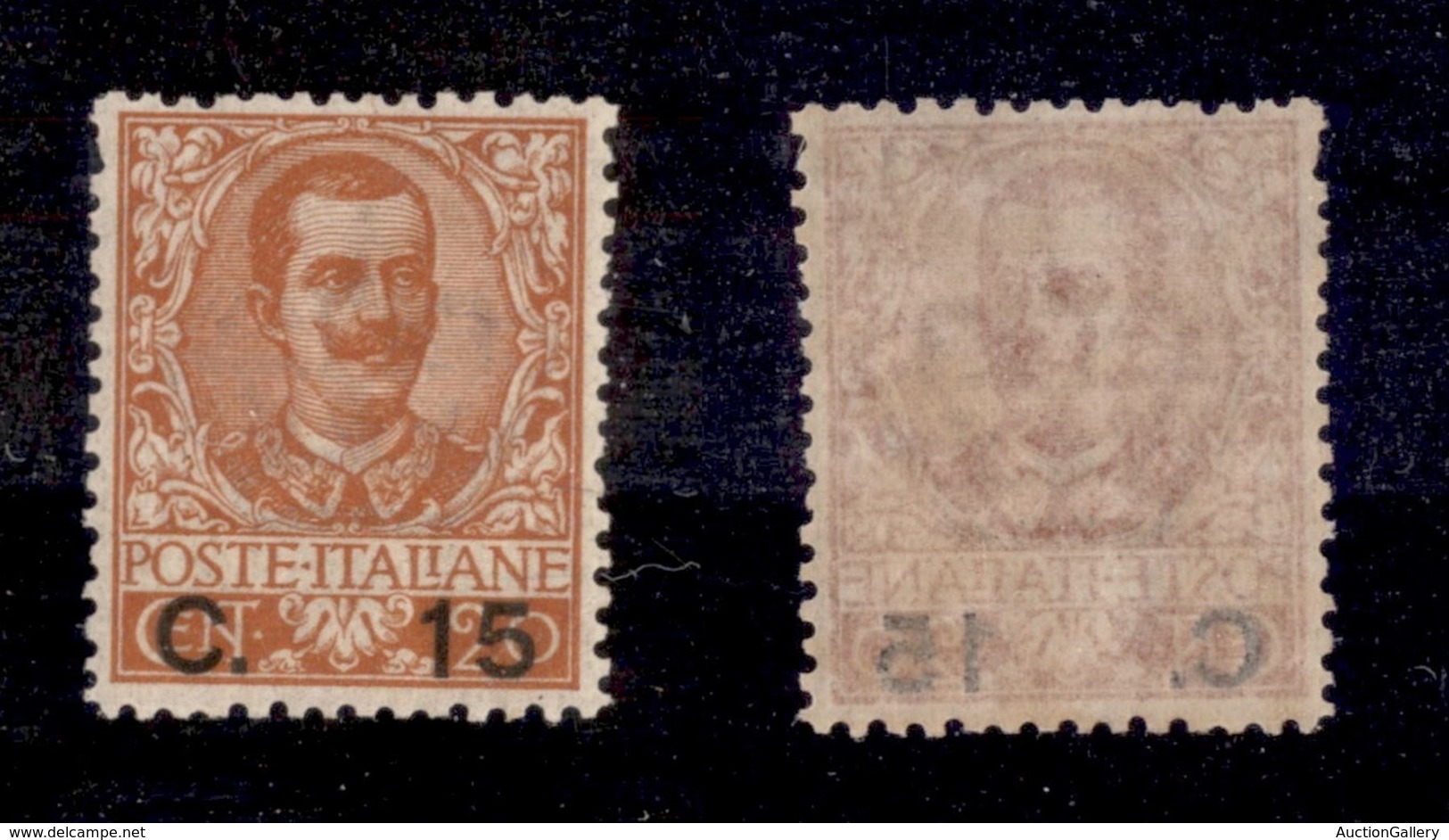 REGNO - 1905 - 15 Cent Su 20 (79) - Gomma Integra - Ottimamente Centrato - Cert. AG (825) - Other & Unclassified