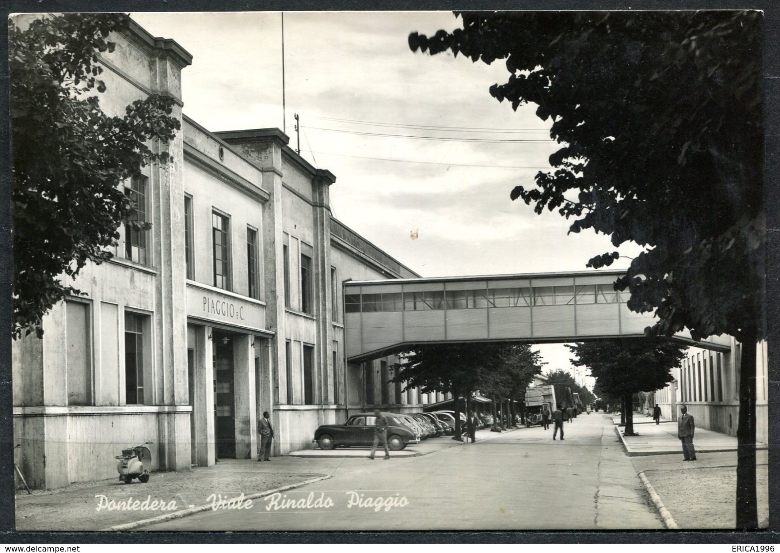 Z1793 PONTEDERA (Pisa PI) Viale Rinaldo Piaggio, Viaggiata 195... Per Chiusa Pesio, Ottime Condizioni (GC) - Pisa