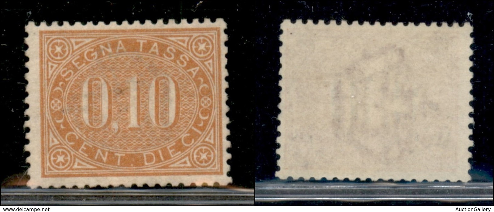 REGNO - Segnatasse - 1869 - 10 Cent (2) - Gomma Integra Non Originale - Da Esaminare - Altri & Non Classificati