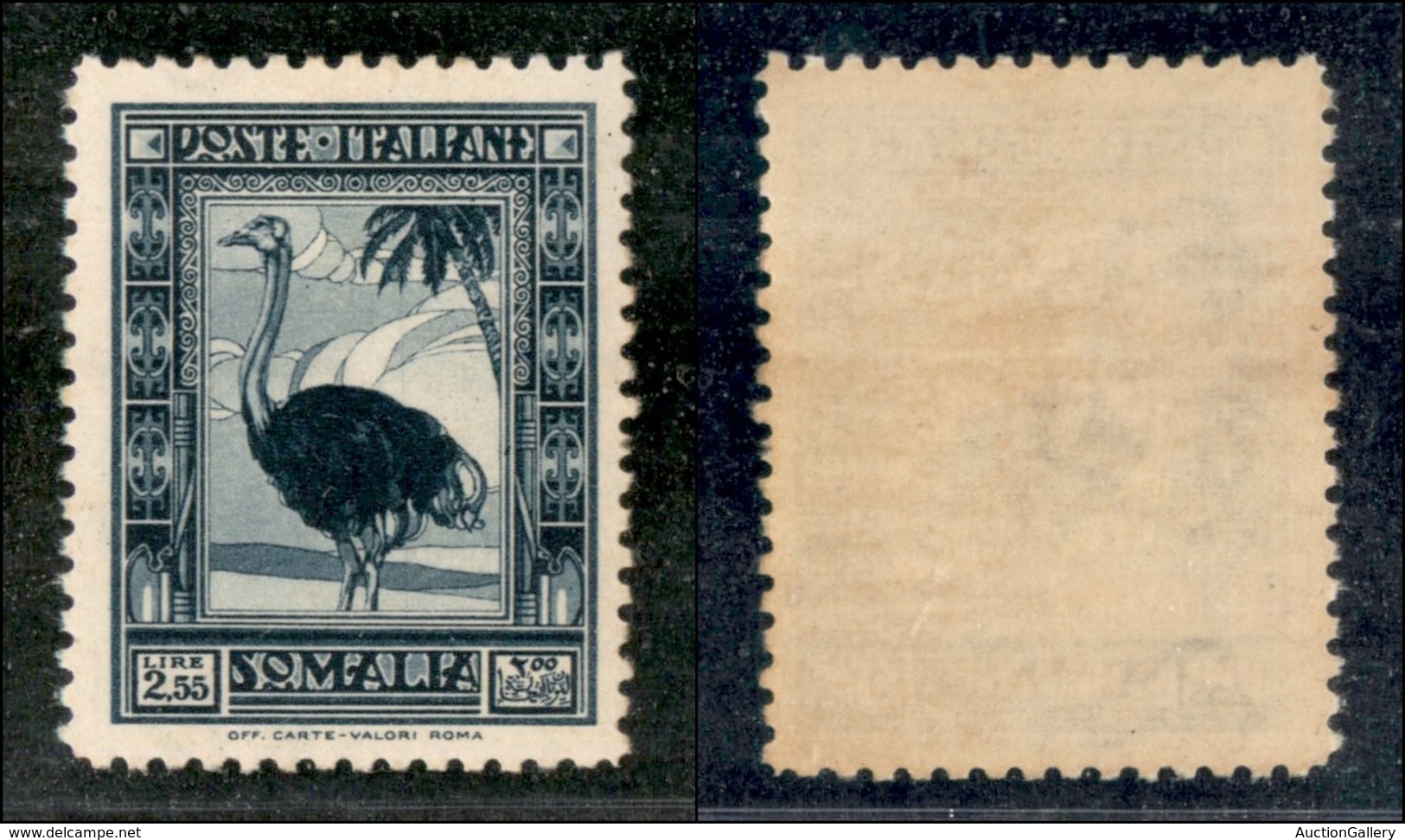 COLONIE - SOMALIA - 1932 - 2,55 Lire Pittorica (180) - Gomma Integra (350) - Other & Unclassified